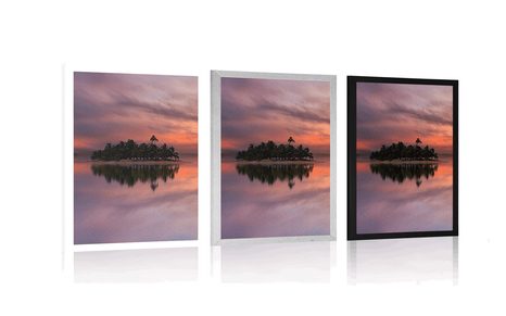 POSTER – ISOLA DESERTA - NATURA - POSTER