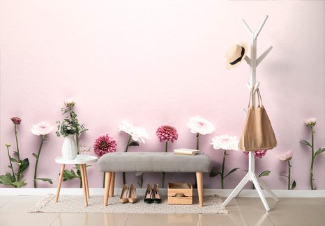 FOTOTAPETA KOMPOZICE CHRYZANTÉM - TAPETY KVĚTINY - TAPETY