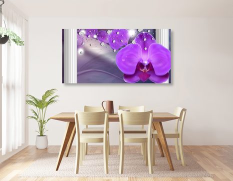 ΕΙΚΌΝΑ ΟΡΧΙΔΈΑΣ ΣΕ ΕΛΛΗΝΙΚΈΣ ΣΤΉΛΕΣ - ΠΊΝΑΚΕΣ ΑΠΌ ΛΟΥΛΟΎΔΙΑ - ΠΊΝΑΚΕΣ