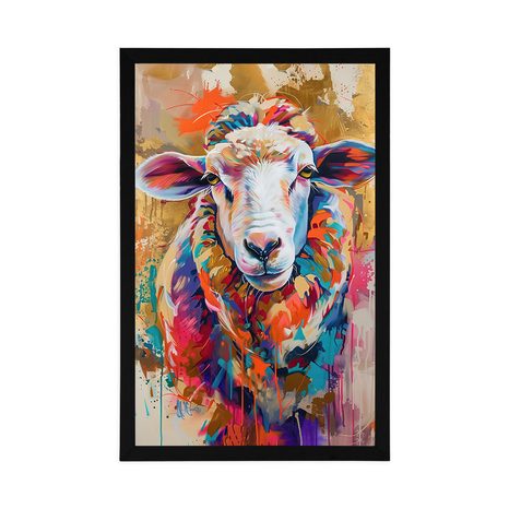 POSTER OAIA CU IMITAȚIA PICTURII - ANIMALE - POSTERE