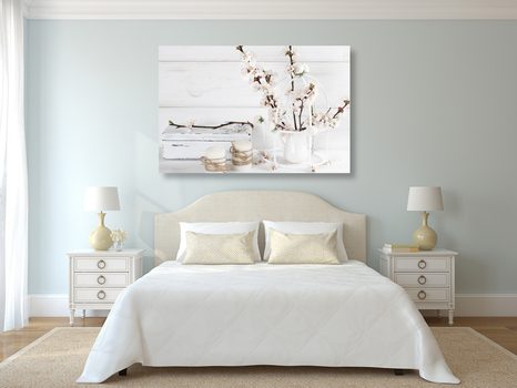 OBRAZ RUSTIKÁLNÍ ZÁTIŠÍ - VINTAGE A RETRO OBRAZY - OBRAZY