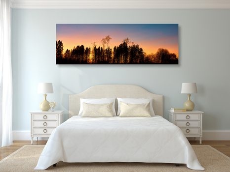 OBRAZ LES ZAHALEN TMOU - OBRAZY PŘÍRODY A KRAJINY - OBRAZY