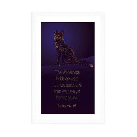 PLAKÁT S PASPARTOU CITÁT NANCY NEWHALL - MOTIVY Z NAŠÍ DÍLNY - PLAKÁTY