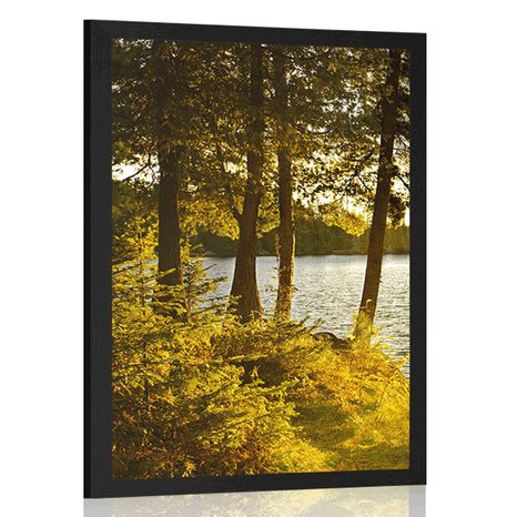 POSTER BLICK AUF DEN SEE - NATUR - POSTER