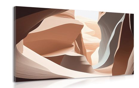 IMPRESSION SUR TOILE CANYON EN ARIZONA - IMPRESSION SUR TOILE DE NATURE ET PAYSAGE - IMPRESSION SUR TOILE