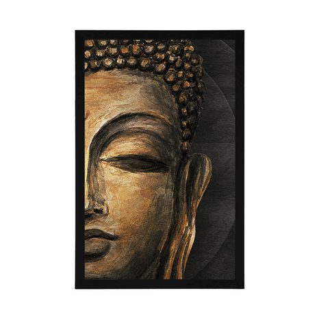 POSTER – VOLTO DEL BUDDHA - FENG SHUI - POSTER