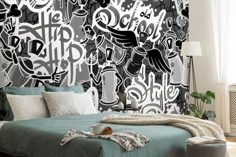 TAPETA STYLOVÝ STREET ART - STREET ART TAPETY - TAPETY