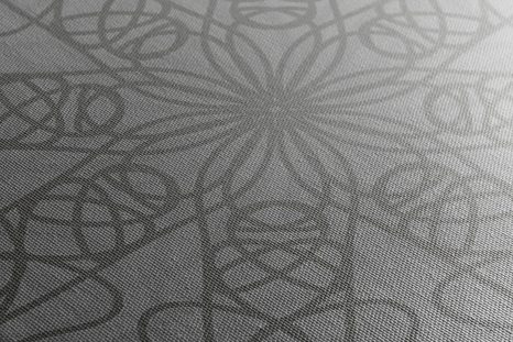 TABLOU ORNAMENT CIRCULAR GRI - TABLOURI FENG SHUI - TABLOURI