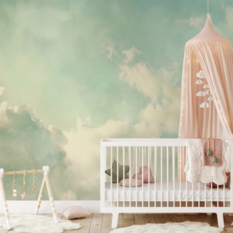 TAPET AUTOADEZIV NORI PASTELATI DELICATI - TAPET NATURĂ - TAPETURI