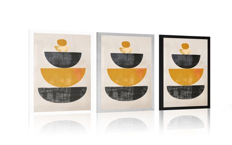 POSTER JAPANDI MIT STILVOLLEM MUSTER - JAPANDI - POSTER