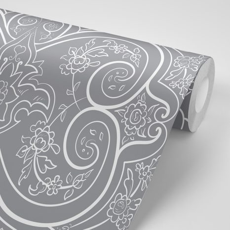 CARTA DA PARATI AUTOADESIVA – MOTIVO VINTAGE PIÙ SCURO DI LUSSO - CARTA DA PARATI AUTOADESIVE - CARTA DA PARATI