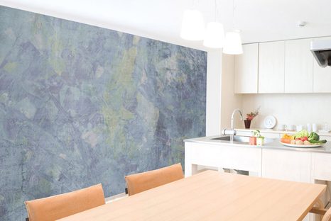 FOTOTAPETA ART ABSTRAKTNÍ MODRÁ MALBA - TAPETY - TOTÁLNÍ VÝPRODEJ 🔥