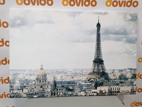 OBRAZ ZIMNÝ PARÍŽ - OBRAZY MESTÁ - OBRAZY