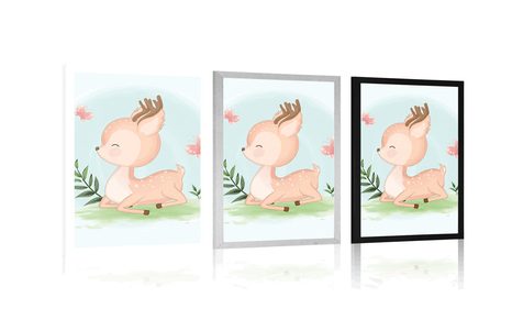 PLAGÁT ROZTOMILÝ SRNČEK - ZVIERATKÁ - PLAGÁTY