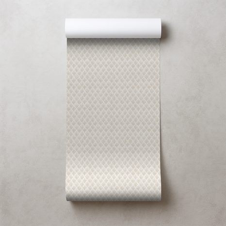 TAPETA SVĚTLÉ BÉŽOVÉ GEOMETRICKÉ VZORY - VZOROVANÉ TAPETY - TAPETY