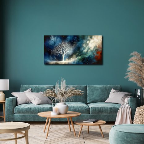 OBRAZ MAGICKÝ STROM ŽIVOTA VE VESMÍRU - OBRAZY STROMY ŽIVOTA - OBRAZY