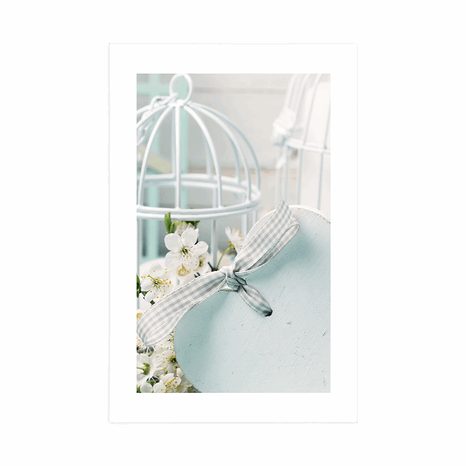 POSTER WITH MOUNT ROMANTIC STILL LIFE IN VINTAGE STYLE - VINTAGE AND RETRO - POSTERS