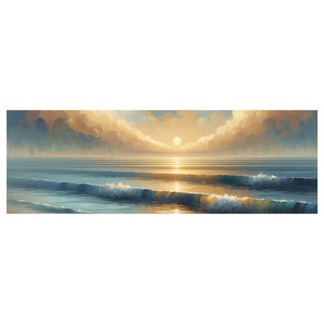 OBRAZ ROMANTICKÝ VÝCHOD SLUNCE - OBRAZY VÝCHOD A ZÁPAD SLUNCE - OBRAZY