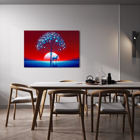 OBRAZ STROM ŽIVOTA S KONĚM - OBRAZY STROMY ŽIVOTA - OBRAZY