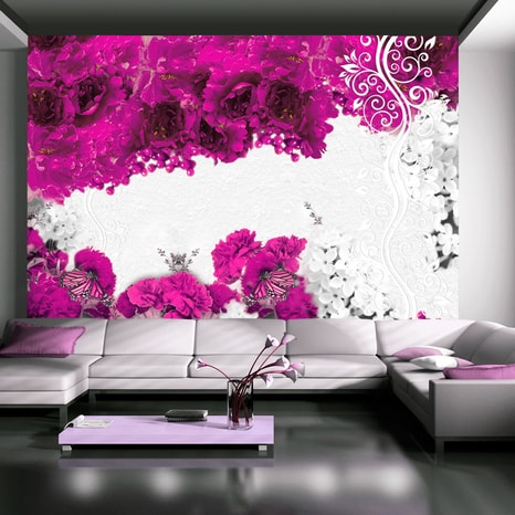 FOTO TAPETA - COLORS OF SPRING: FUCHSIA - TAPETE - 🔥 TOTALNA RASPRODAJA 🔥