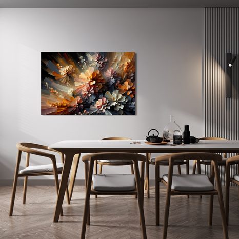 OBRAZ KVETOUCÍ HARMONIE BAREV - OBRAZY KVĚTŮ - OBRAZY