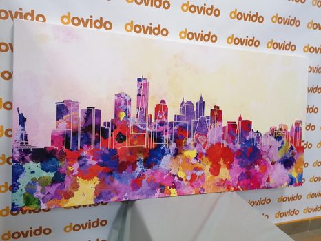 SLIKA NEW YORK V AKVAREL IZVEDBI - SLIKE MESTA - SLIKE