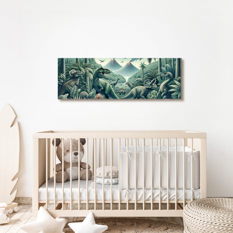 SLIKA DIVJI SVET DINOZAVROV - OTROŠKE SLIKE ŽIVALI - SLIKE