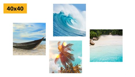 SET OBRAZŮ NÁDECH MOŘE - SESTAVY OBRAZŮ - OBRAZY