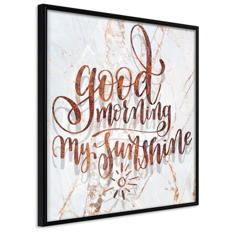 POSTER - GOOD MORNING (SQUARE)