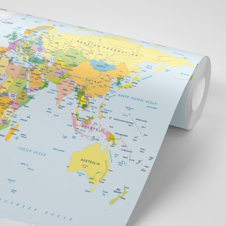 TAPETA KLASICKÁ MAPA - TAPETY MAPY - TAPETY