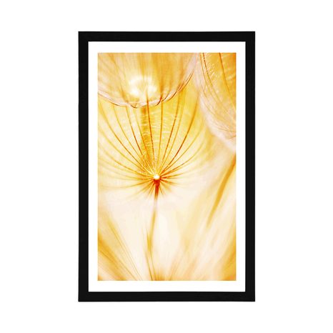 POSTER – DENTE DI LEONE IN VERSIONE GIALLA - FIORI - POSTER