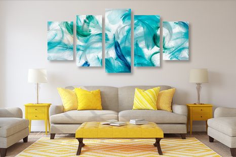 5-DELNA SLIKA ZELENA PERESA - SLIKE TIHOŽITJE - SLIKE