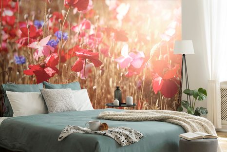 ΤΟΙΧΟΓΡΑΦΊΑ ΗΛΙΌΛΟΥΣΤΕΣ ΠΑΠΑΡΟΎΝΕΣ - ΤΑΠΕΤΣΑΡΊΑ ΜΕ ΛΟΥΛΟΎΔΙΑ - ΤΑΠΕΤΣΑΡΊΕΣ