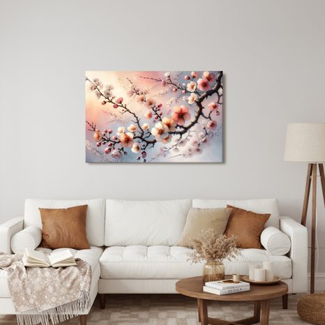 TABLOU SAKURA DE PRIMĂVARĂ - TABLOU FLORI - TABLOURI