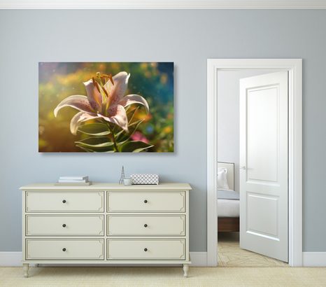 SLIKA ČUDOVITI CVET Z RETRO PRIDIHOM - SLIKE ROŽ - SLIKE