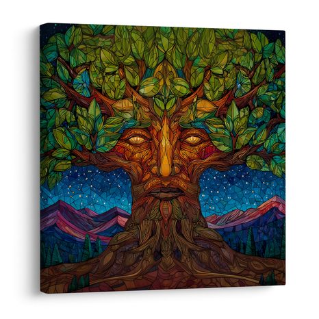 OBRAZ STROM ŽIVOTA POD HVĚZDAMI - OBRAZY STROMY ŽIVOTA - OBRAZY