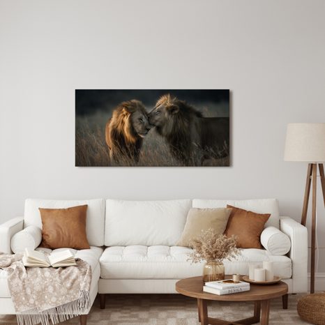 OBRAZ LVÍ KRÁLOVSKÁ HARMONIE - OBRAZY LVI A TYGŘI - OBRAZY