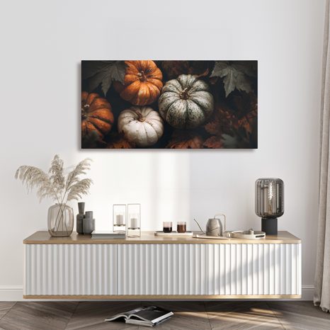 OBRAZ DÝNĚ V PODZIMNÍM LISTÍ - OBRAZY ZÁTIŠÍ - OBRAZY