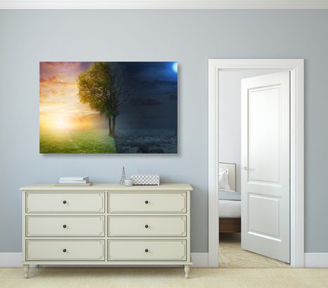 КАРТИНА НА ПЛАТНО – ДЕН И НОЩ - КАРТИНИ НА ПРИРОДАТА И ПЕЙЗАЖИ - КАРТИНИ