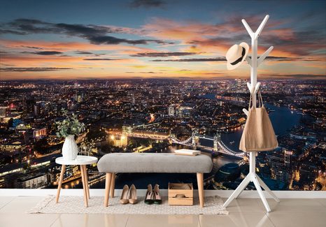 FOTOTAPETE BLICK AUF TOWER BRIDGE - TAPETEN VON STÄDTEN - TAPETEN