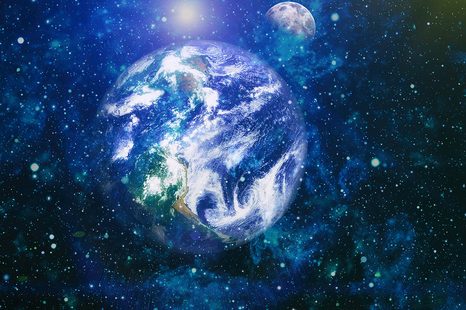 SELBSTKLEBENDE TAPETE NASA AUFNAHME - SELBSTKLEBENDE TAPETEN - TAPETEN