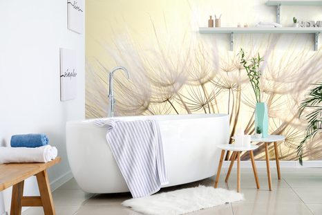 CARTA DA PARATI – DENTE DI LEONE - CARTA DA PARATI CON FIORI - CARTA DA PARATI