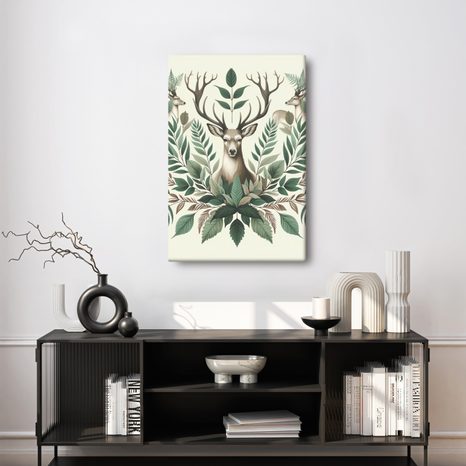OBRAZ JELENÍ KRÁL V ZELENI - PICTURES DEERS - PICTURES