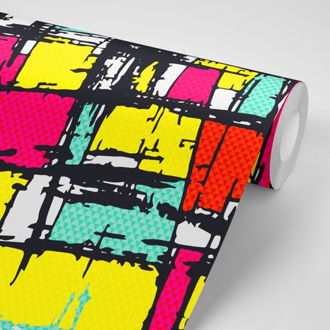 TAPETA STYLOVÝ POP-ART - ABSTRAKTNÍ TAPETY - TAPETY