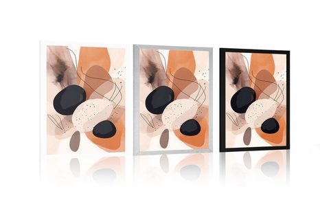 POSZTER ABSZTRAKT ALAKZATOK SZIKLÁK - ABSZTRAKT ALAKZATOK - POSZTEREK