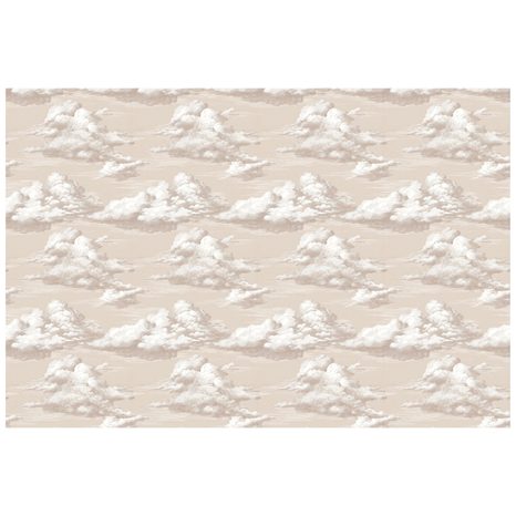 SAMOLEPÍCÍ TAPETA BÉŽOVÉ VINTAGE MRAKY - VZOROVANÉ TAPETY - TAPETY