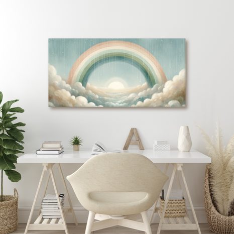 OBRAZ POHÁDKOVÁ BRÁNA DO NEBE - OBRAZY PŘÍRODY A KRAJINY - OBRAZY