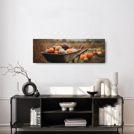 OBRAZ VENKOVSKÁ PODZIMNÍ KRAJINA - OBRAZY ZÁTIŠÍ - OBRAZY