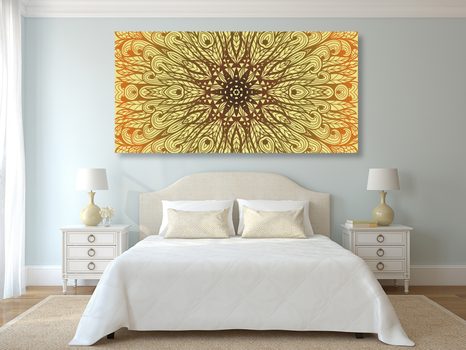 OBRAZ UNIKALNY ETNICZNY ORNAMENT - OBRAZY FENG SHUI - OBRAZY