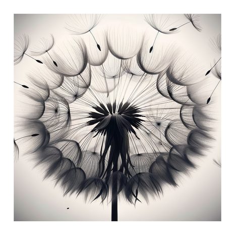 OBRAZ DETAILNÍ PAMPELIŠKA - OBRAZY PAMPELIŠKA - OBRAZY